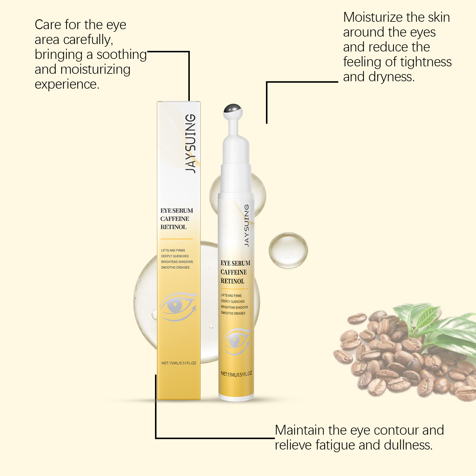 Retinol Eye Serum Roller For D - The Ordinary Serum Hyaluronic Acid ulasan dan harga