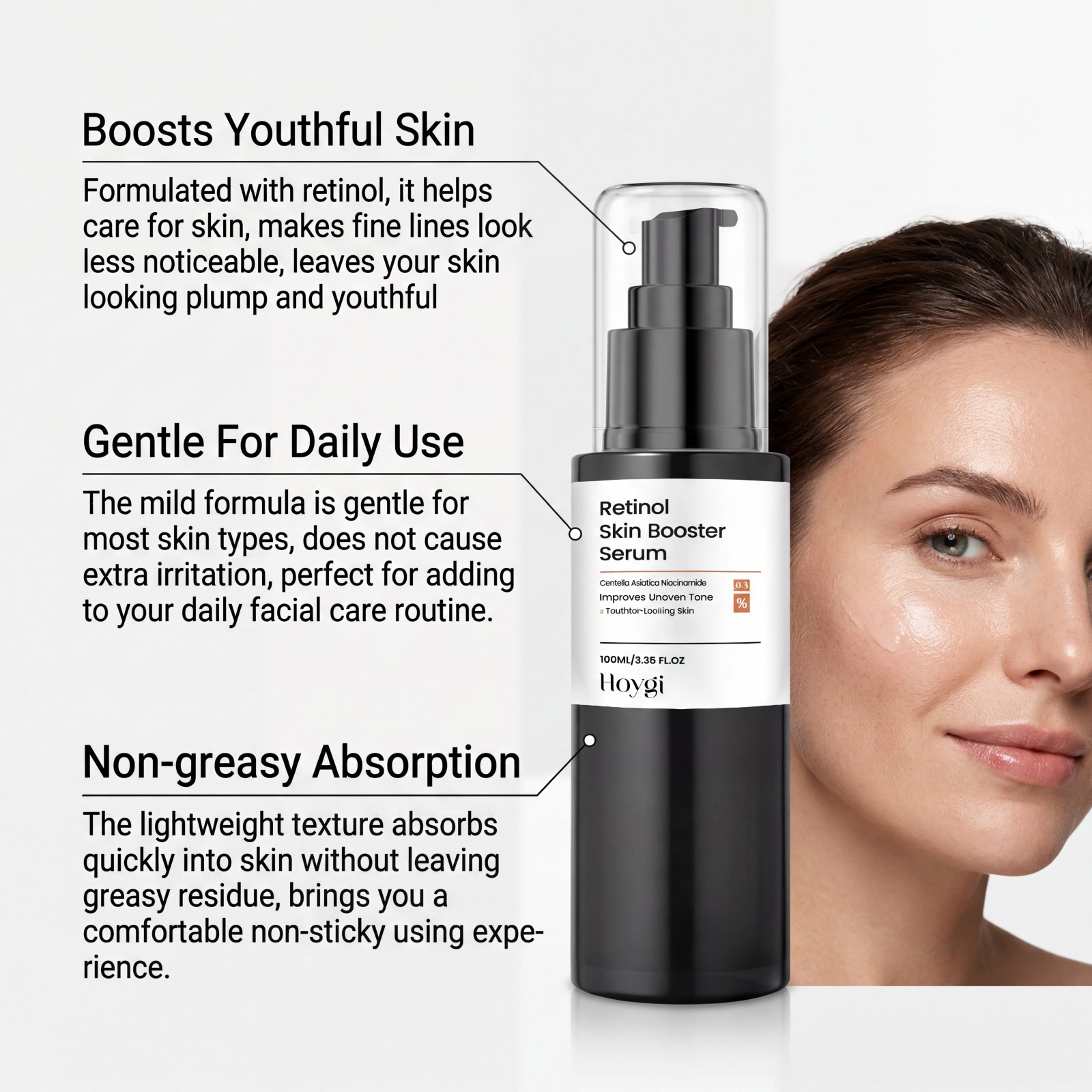 100ml Retinol Skin Booster Ser - The Ordinary Serum Hyaluronic Acid ulasan dan harga
