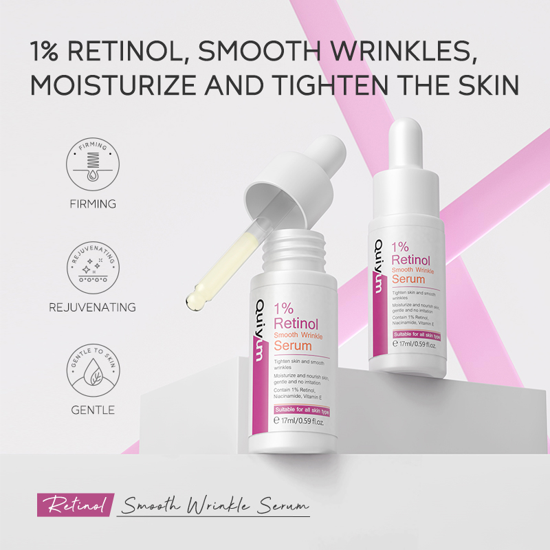 Quiyum 1% Retinol Smooth Wrink - The Ordinary Serum Hyaluronic Acid ulasan dan harga